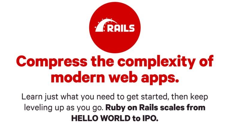 Ruby On Rails: Ek Modern Web Development Framework